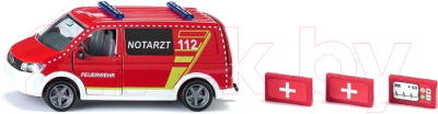 Автомобиль игрушечный Siku Скорая VW T6 Emergency Car / 2116