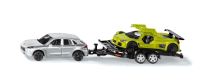 Набор игрушечных автомобилей Siku Porsche с прицепом и спорткаром Porsche GT / 2544 - 