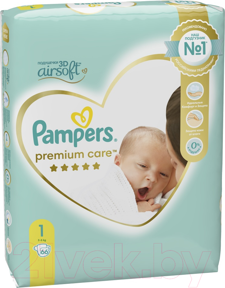 Подгузники детские Pampers Premium Care 1 Newborn