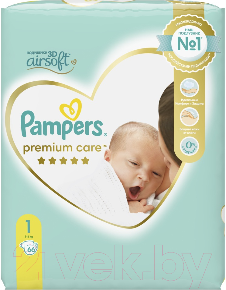 Подгузники детские Pampers Premium Care 1 Newborn