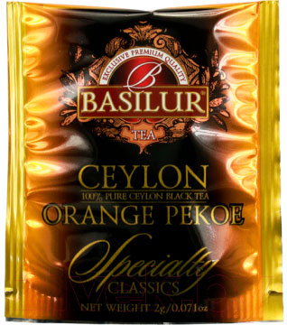 Чай пакетированный Basilur НRC Speсiality Classics Ceylon Premium (100пак)