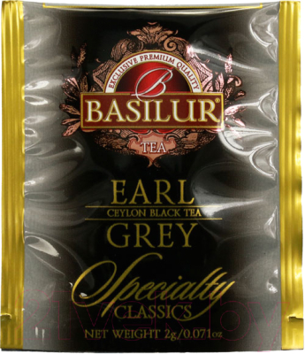 Чай пакетированный Basilur НRC Speciality Classics Earl Grey (100пак)