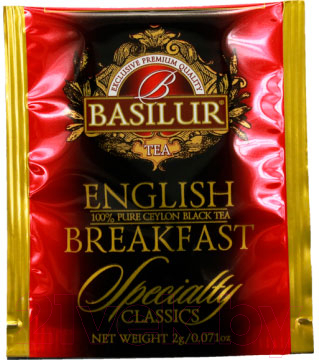 Чай пакетированный Basilur НRC Speciality Classics English Breakfast (100пак)