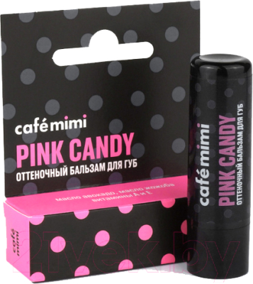 Бальзам для губ Cafe mimi Оттеночный Pink Candy (4.2г)