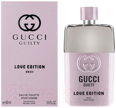 Туалетная вода Gucci Guilty Love Edition Mmxxi Pour Homme (90мл)