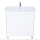 Миниатюра изображения товара Тумба с умывальником Briz Риччи Фостер 80 / 360 03-08080-06 00 БЕЛ