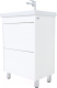 Миниатюра изображения товара Тумба с умывальником Briz Риччи Фостер 60 / 360 03-08060-06 00 БЕЛ