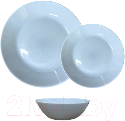 Набор столовой посуды Luminarc Zelie V16312 (12пр, серый)