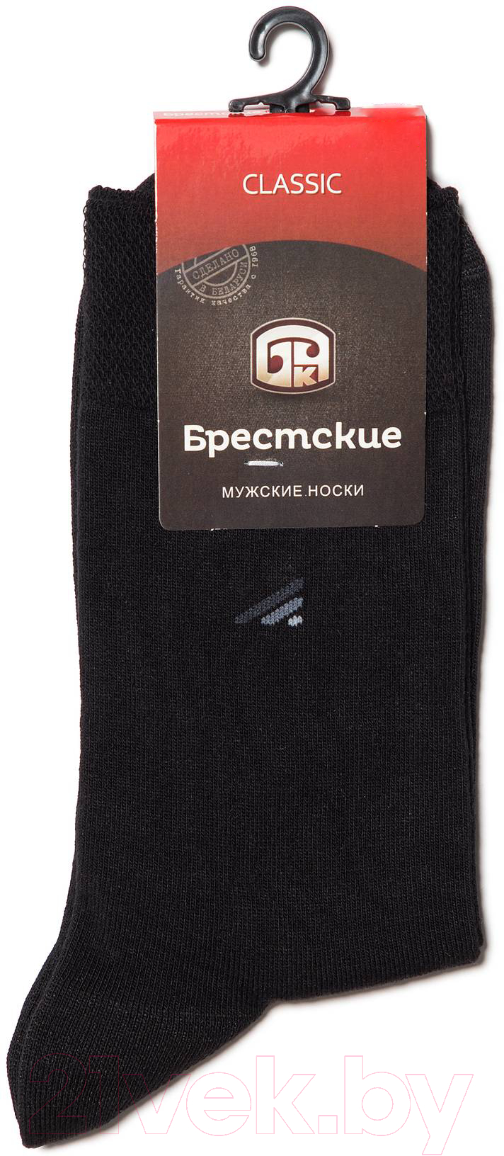 Носки Брестские Classic 2122 рис. 015 / 14С2122-Д38 (р.25, черный) — фото 2