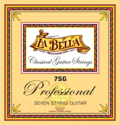 Струны для классической гитары La Bella 7SG