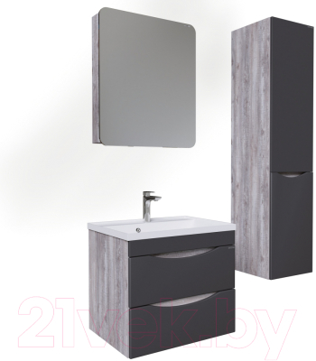 Шкаф с зеркалом для ванной Grossman Талис 60 / 206006
