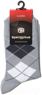 Носки Брестские Classic 2122 рис. 016 / 14С2122-Д38 (р.29, светло-серый)