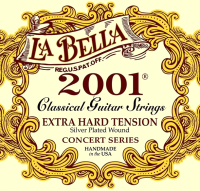 Струны для классической гитары La Bella 2001EH Extra Hard - 