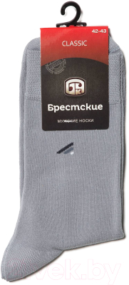 Носки Брестские Classic 2122 рис. 015 / 14С2122-Д38 (р.31, светло-серый)