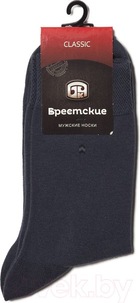 Носки Брестские Classic 2122 рис. 019 / 14С2122-Д38 (р.31, темно-серый) — фото 2
