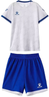 Футбольная форма Kelme Short-Sleeved Football Suit / 8151ZB3001-100 (р.140, белый) - 