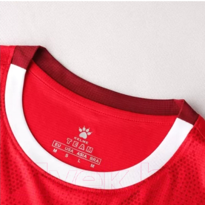 Футбольная форма Kelme Short-sleeved Football Suit/ 8151ZB1001-600 (L, красный)