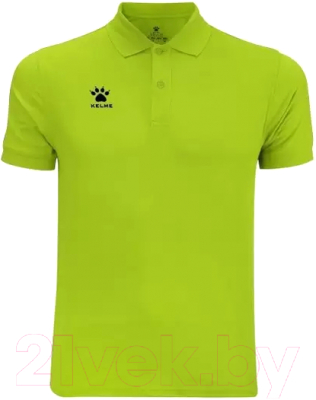 Футболка спортивная Kelme Short Sleeve Polo Shirt / 3891064-310 (XS, зеленый)
