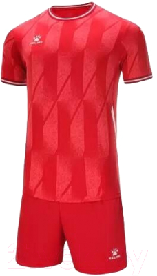 Футбольная форма Kelme Short-sleeved Football Suit / 8251ZB1007-600 (L, красный)