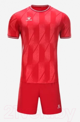 Футбольная форма Kelme Short-sleeved Football Suit / 8251ZB1007-600 (L, красный)