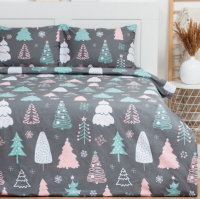 

Комплект постельного белья Love Life, Елочки / 7753040