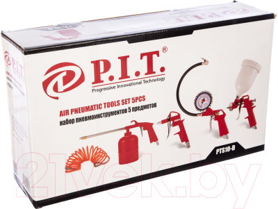Набор пневмоинструмента P.I.T PTS10-D