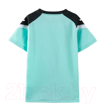 Футболка спортивная детская Kelme Short Sleeve Training Suit / 8151ZB3007-328 (р.140, мятный/черный)