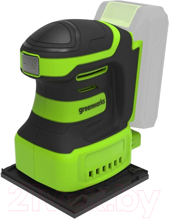 Вибрационная шлифовальная машина Greenworks G24SS14 24V / 3100507