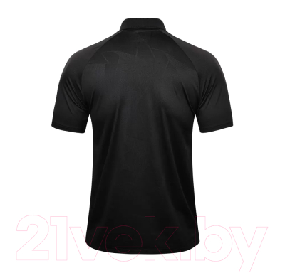 Футболка спортивная Kelme Short Sleeve Polo Shirt / 8153PL1005-000 (M, черный)