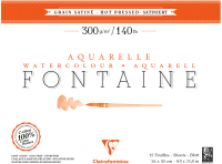 

Альбом для рисования Clairefontaine, Fontaine Grain Satine / 96349C