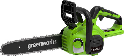 Пила цепная аккумуляторная Greenworks G40CS30IIK2 40V 30см / 2007807UA (с АКБ 2Ач и ЗУ) - 