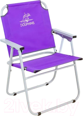 Кресло складное НПО Кедр Dolphins / AKS-V-13 (фиолетовый)