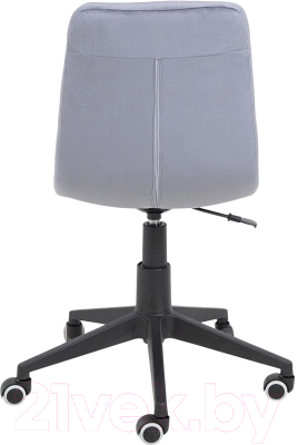 Кресло офисное Алвест AV 246 (серый бархат H-14/черный пластик)