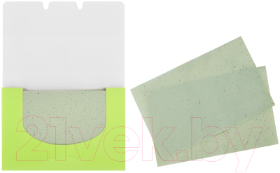 Матирующие салфетки для лица Limoni Matte Blotting Papers Green (80шт)