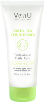 Кондиционер для волос Von-U Green Tea Conditioner (200мл) - 