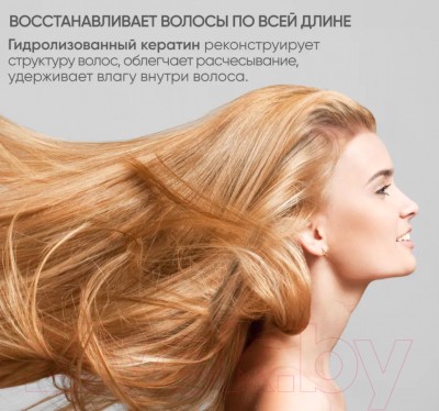 Маска для волос Von-U Реконструктор Keratin Repair Hair Mask (300мл)