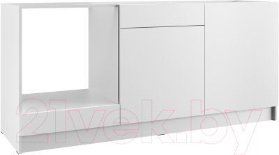 Шкаф-стол кухонный Eligard Urban ШСК 180 (белый)