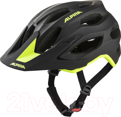Защитный шлем Alpina Sports Carapax 2.0 / A9725-42 (р-р 52-57, черный/желтый)