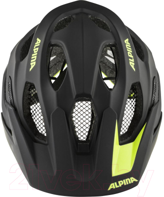 Защитный шлем Alpina Sports Carapax 2.0 / A9725-42 (р-р 57-62, черный/желтый)