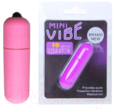Виброяйцо Baile Mini Vibe / BI-014059A (розовый)