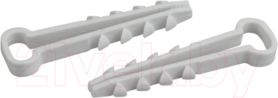 Изображение товара Дюбель-хомут Vikont Electro Для плоского кабеля 5-8мм (50шт, белый)