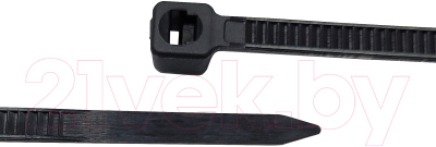 Изображение товара Стяжка для кабеля Vikont Electro Нейлоновая 2.5x150 (100шт, черный)