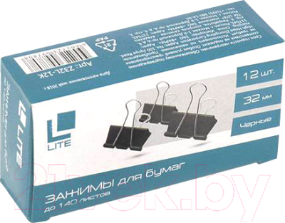 Изображение товара Зажим для бумаги Lite Z32L-12K
