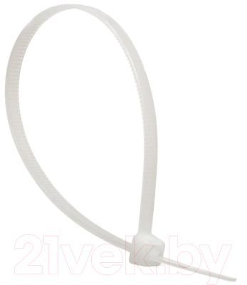 Стяжка для кабеля Vikont Electro Нейлоновая 4.8x400 (100шт, белый)