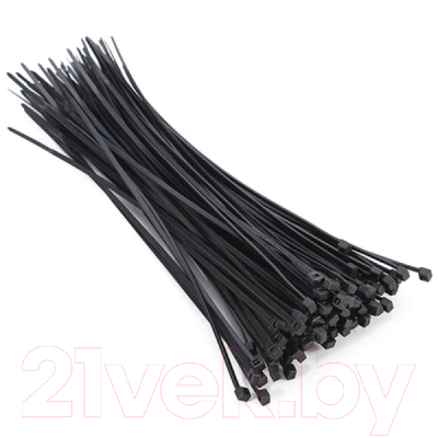 Стяжка для кабеля Vikont Electro Нейлоновая 4.8x450 (100шт, черный)