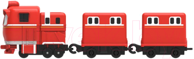 Элемент железной дороги Silverlit Паровозик с двумя вагонами Альф / 80180RT