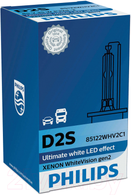 Автомобильная лампа Philips D2S 85122WHV2C1