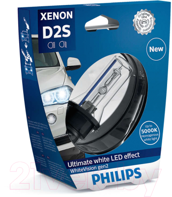 Автомобильная лампа Philips D2S 85122WHV2S1