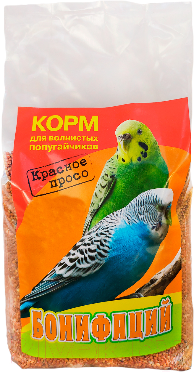 Корм для птиц Бонифаций Красное просо (0.5кг)
