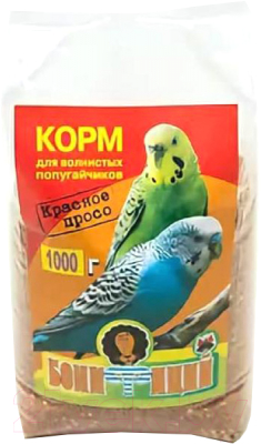 

Корм для птиц Бонифаций, Красное просо